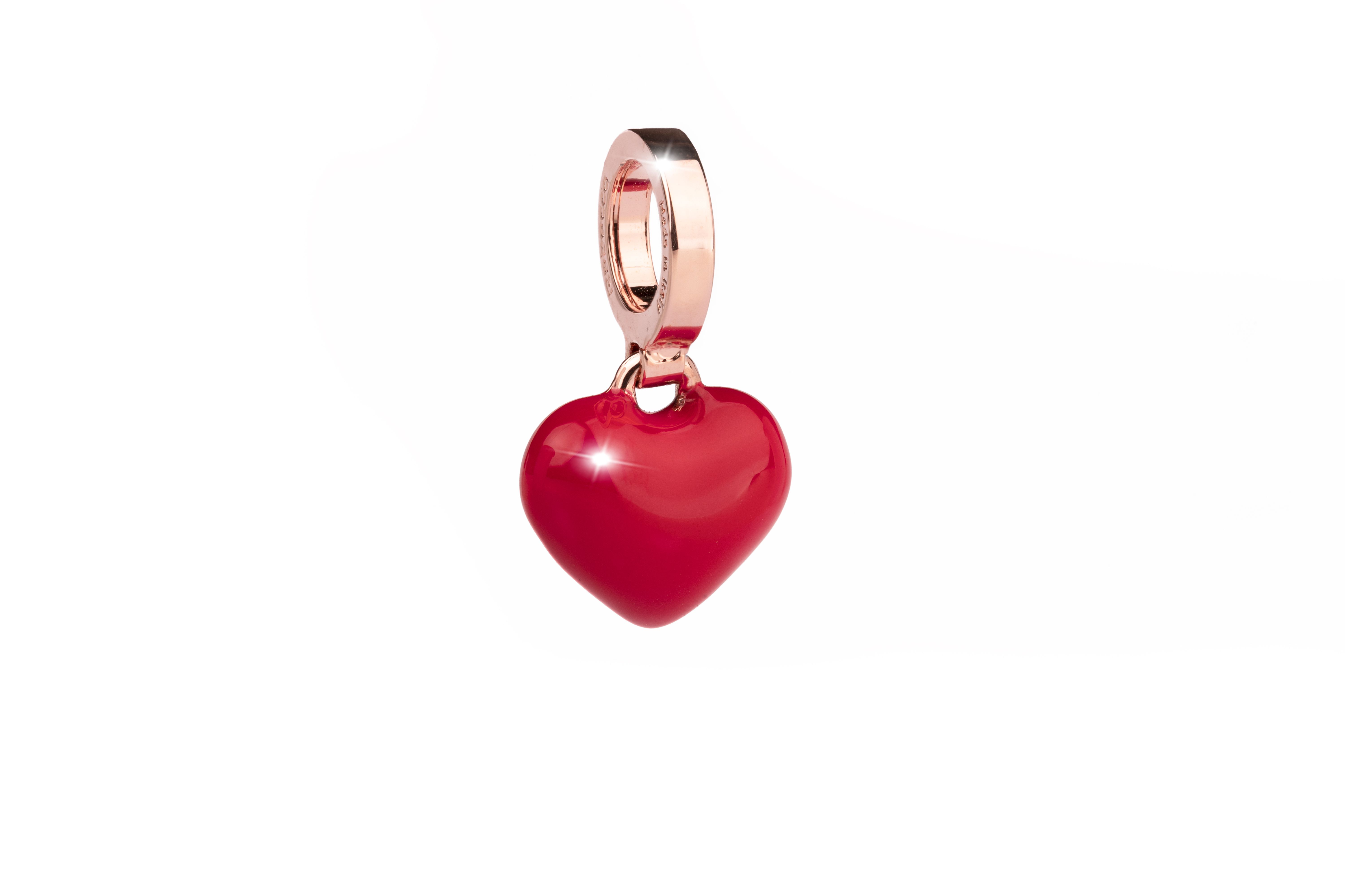 CHARM CUORE ROSSO